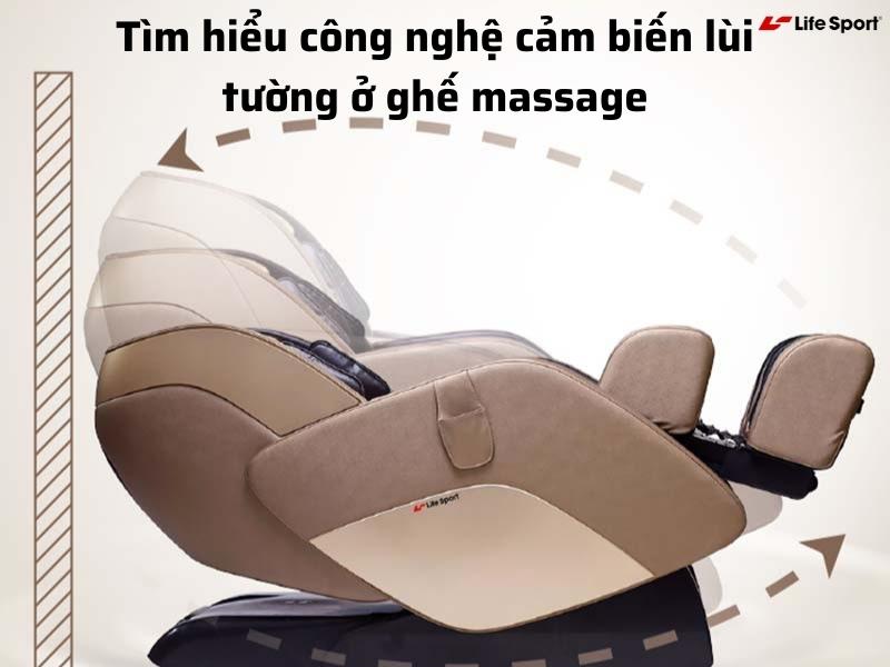 Tìm hiểu công nghệ cảm biến lùi tưởng ở ghế massage