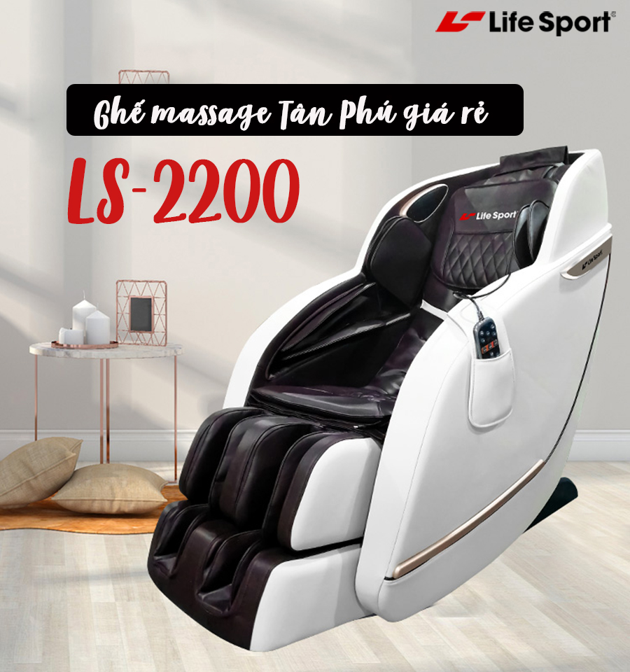 Ghế massage Tân Phú giá rẻ LS-2200 | Lifesport