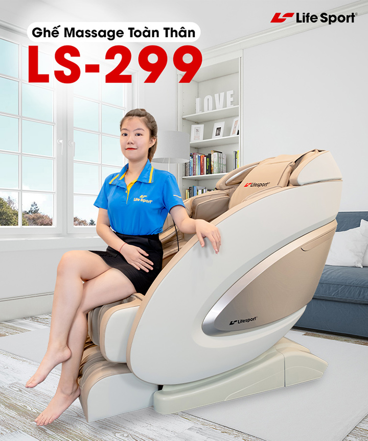 Ghế massage Tân Phú giá rẻ | LS-299, góp 0%